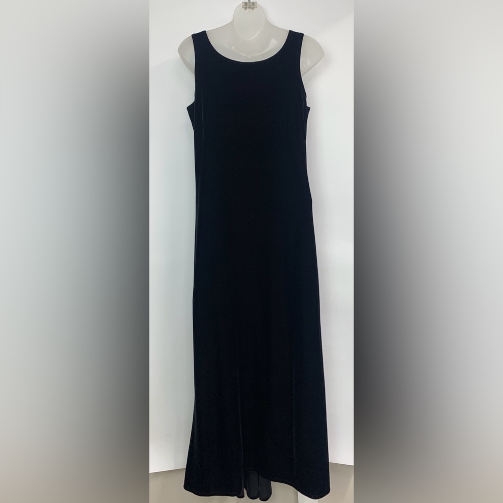 Carole Little Women's Black Velvet Maxi Dress - Size 10